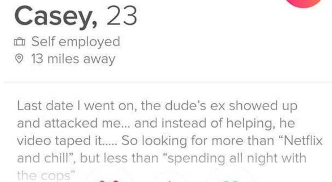 best tinder bios