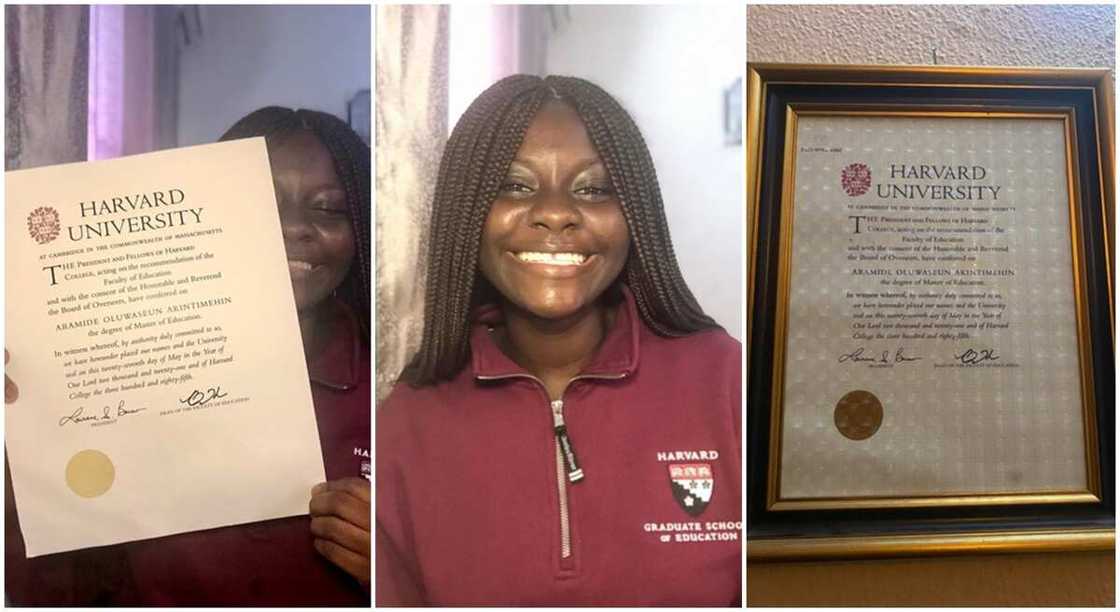 Photos of Nigerian Harvard graduate, Aramide Kayode. Photos of Nigerian Harvard graduate, Aramide Kayode.