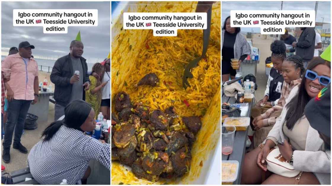 Igbo student in UK/Student cooked abacha. Igbo student in UK/Student cooked abacha.
