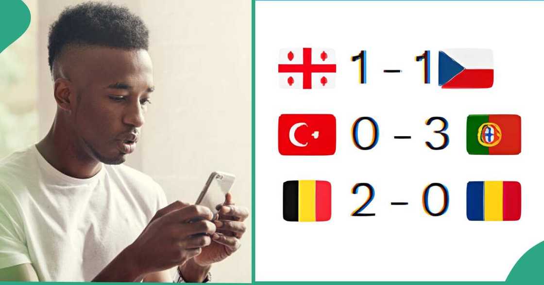 Nigerian man goes viral for correctly predicting the scores of 3 UEFA Euro 2024 matches Nigerian man goes viral for correctly predicting the scores of 3 UEFA Euro 2024 matches