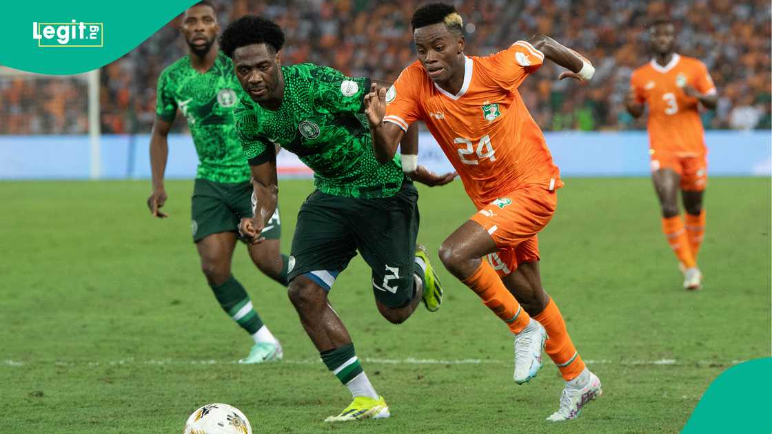 Ola Aina, Simon Adingra, Super Eagles, Nigeria, AFCON 2023, Ivory Coast.