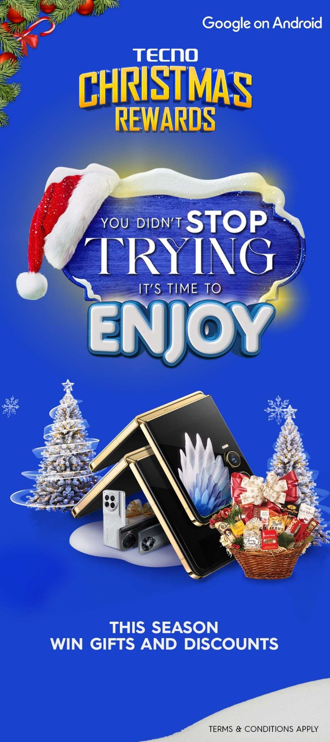 TECNO is Painting the Season Blue with Cool Rewards this Christmas TECNO is Painting the Season Blue with Cool Rewards this Christmas