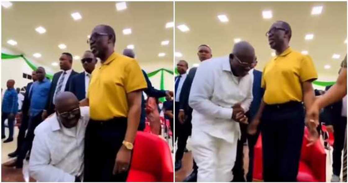 Delta speaker and Governor Okowa Delta speaker and Governor Okowa