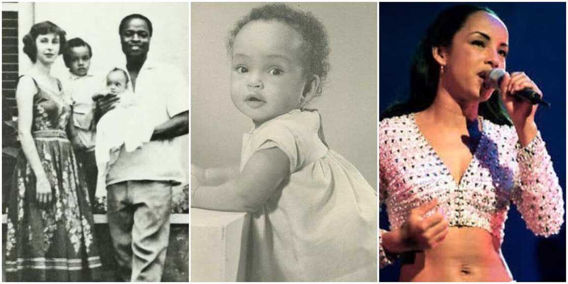 No wonder she's so pretty: Nigerians gush over throwback photo of singer Sade Adu with her brother and parents