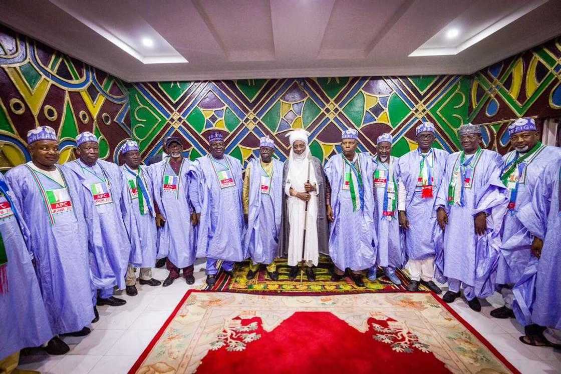 Bola Tinubu, APC, 2023 election, Jigawa state, the Emir of Dutse in Jigawa State, HRH Alhaji Nuhu Mohammed Sanusi