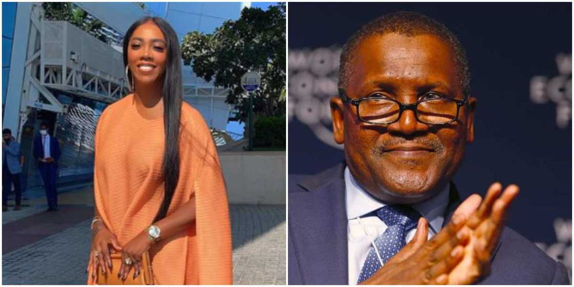 Tiwa Savage and Dangote Tiwa Savage and Dangote