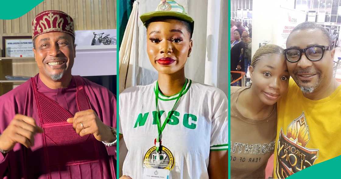 Tony Umez celebrates daughter's win. Tony Umez celebrates daughter's win.