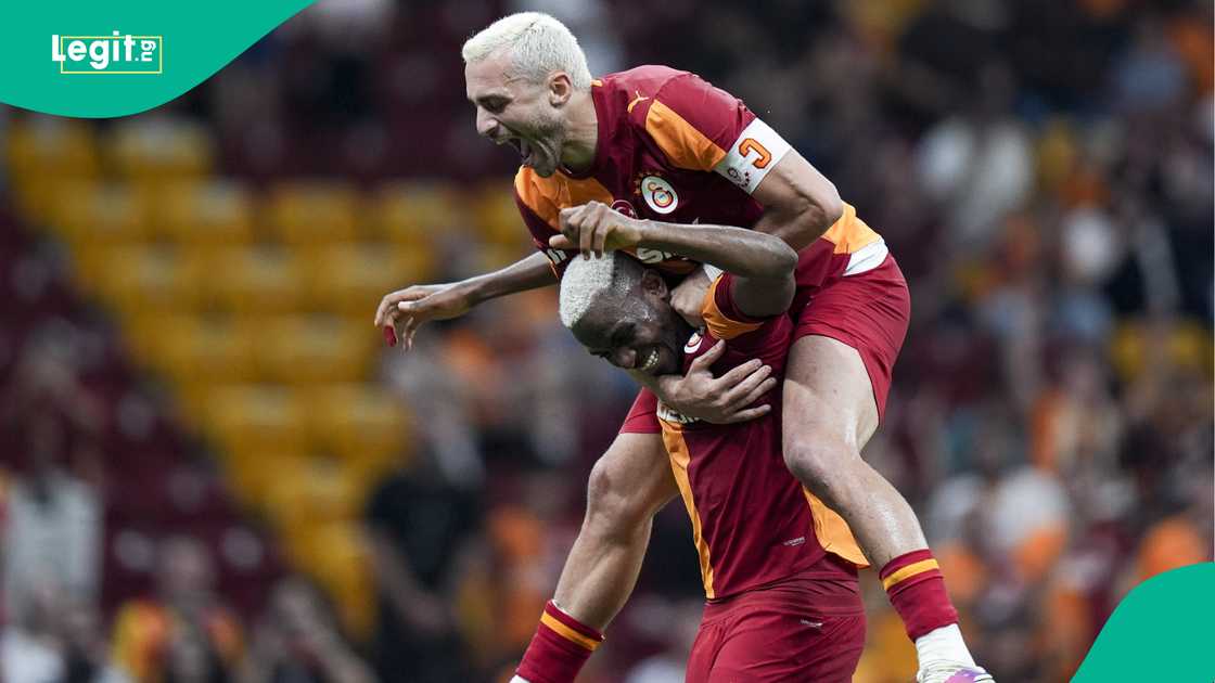 Baris Alper Yilmaz, Victor Osimhen, Galatasaray, Okan Buruk, Turkiye.