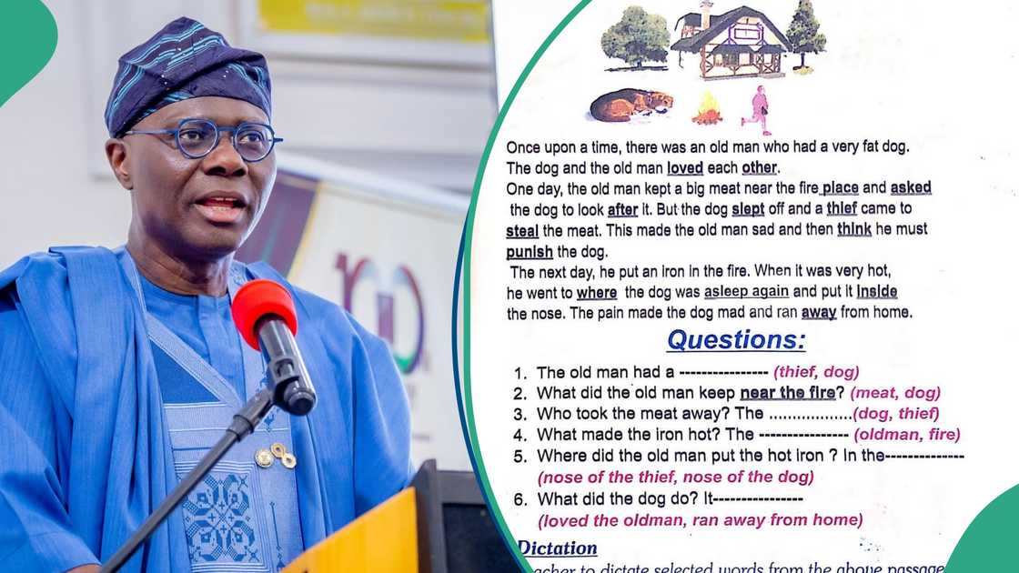 Lagos launched a probe after a viral video showed a nursery textbook with violent content