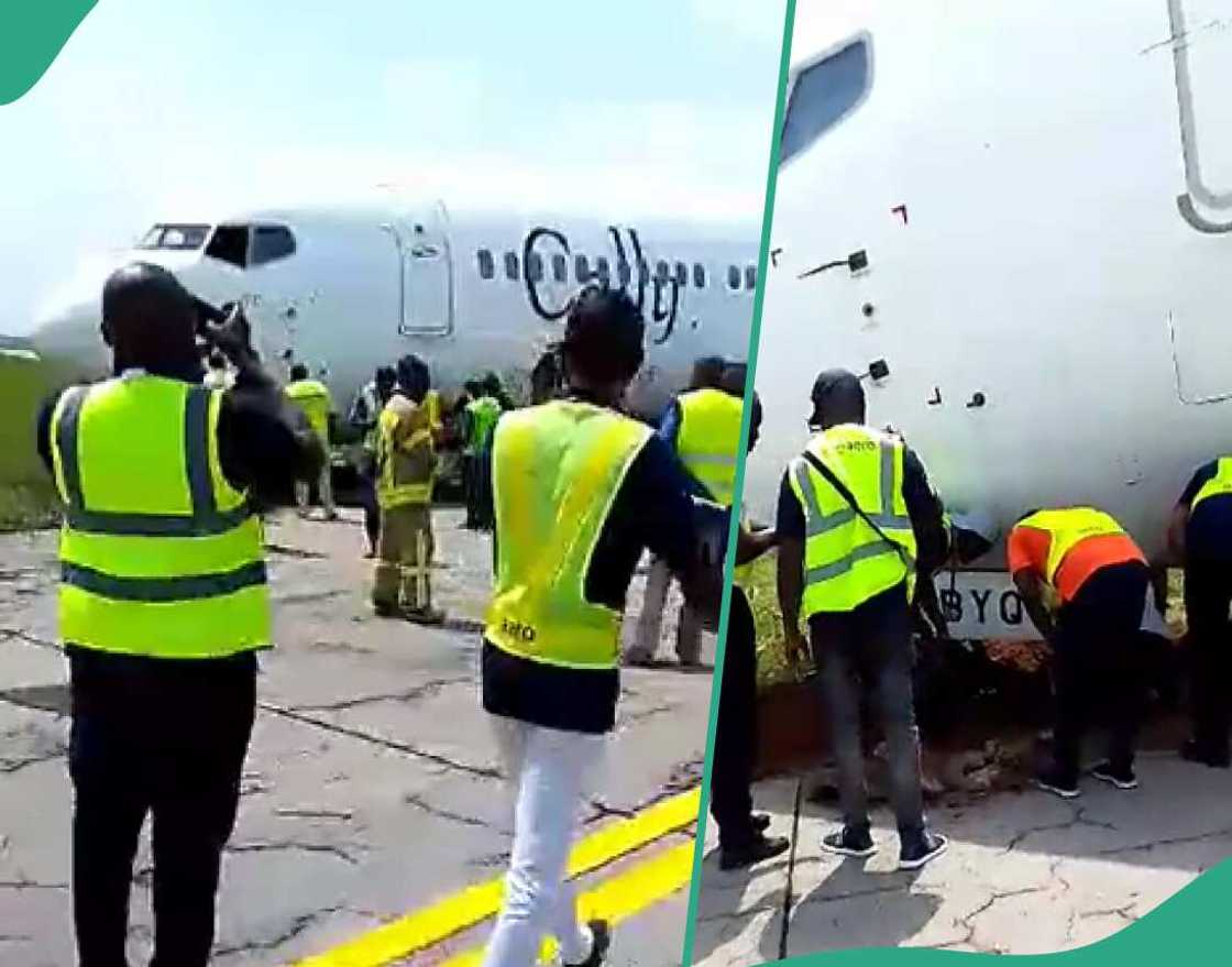 Jirgin Abuja ya yi hadari Jirgin Abuja ya yi hadari