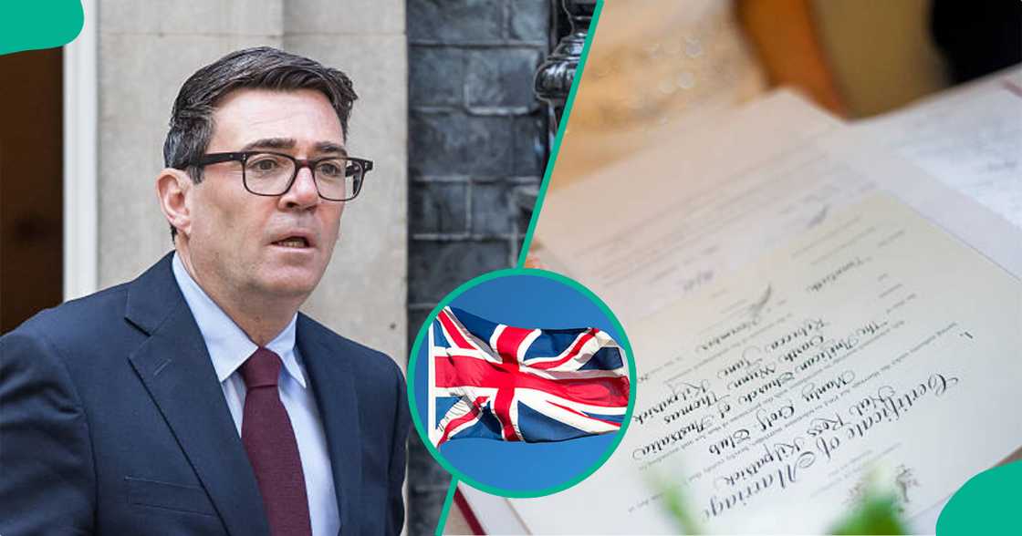 UK announces fees for marriage certificates in country. UK announces fees for marriage certificates in country.