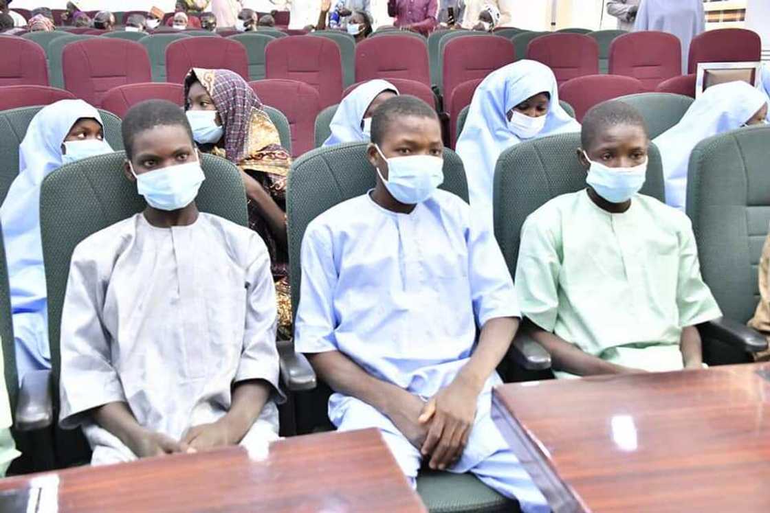 Hotunan daliban Karaga bayan sun kwashe kwanaki 9 hannun yan bindiga Hotunan daliban Karaga bayan sun kwashe kwanaki 9 hannun yan bindiga