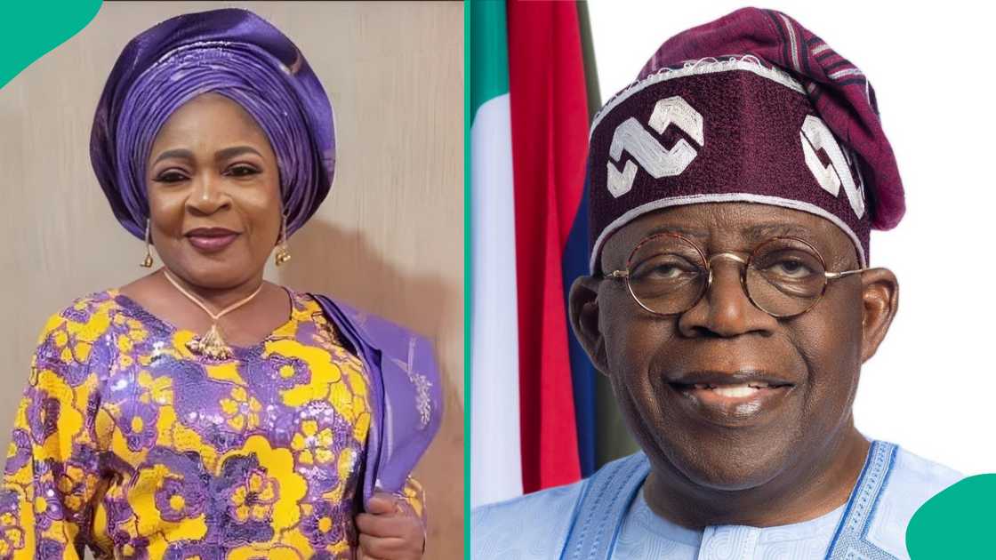 Salawa Abeni, President Bola Tinubu, singer