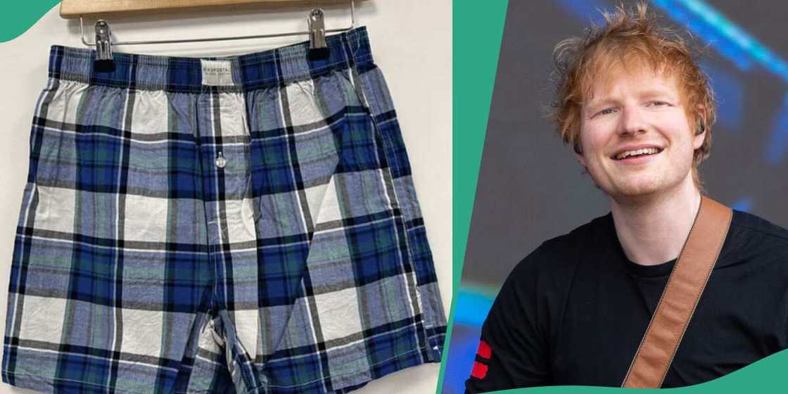 Ed Sheeran's boxers to be auctioned for children's hospice charity Ed Sheeran's boxers to be auctioned for children's hospice charity