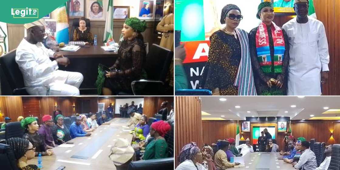 Tonto Dike/APC/Dr Mary Alile/Abuja