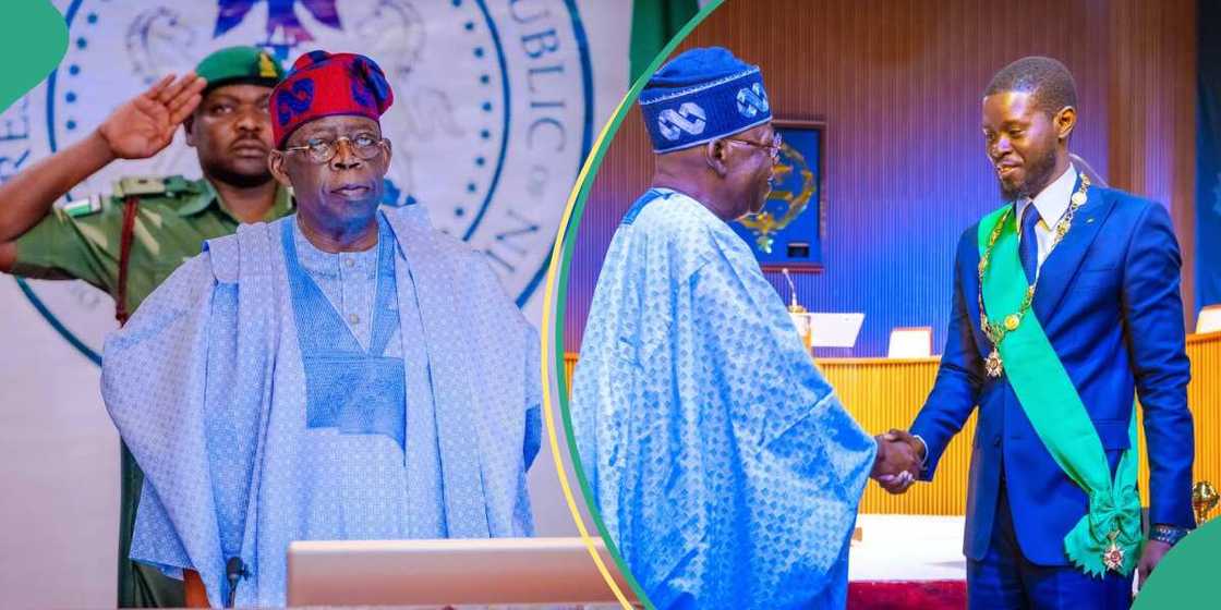 Shugaban Senegal, Faye yana ganawa da Tinubu Abuja Shugaban Senegal, Faye yana ganawa da Tinubu Abuja