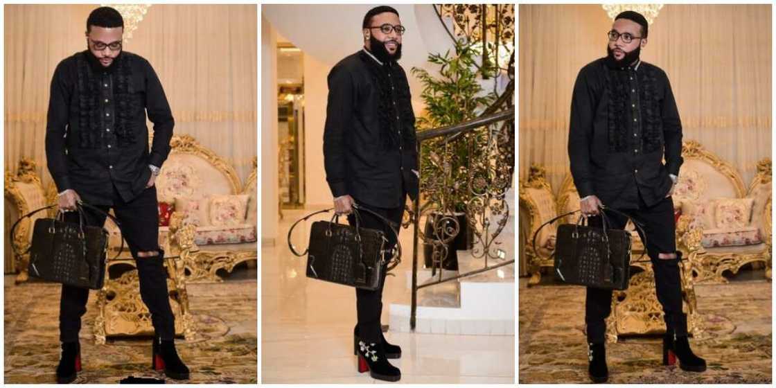 Emoney/Nigerian celebrities/boots fashion