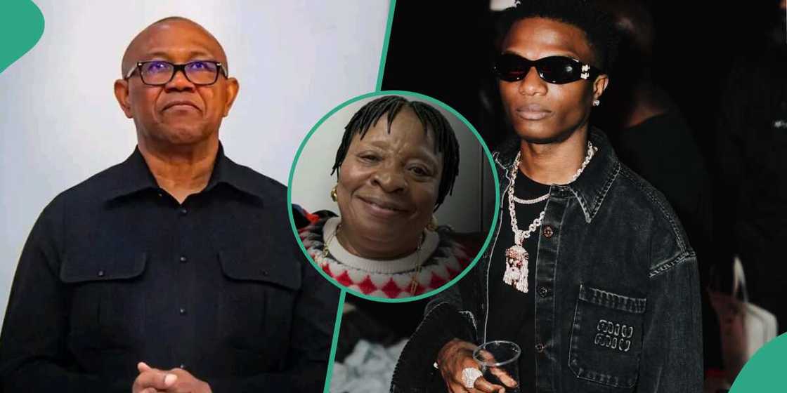 Wizkid/Peter Obi/Jane Dolapo Balogun Wizkid/Peter Obi/Jane Dolapo Balogun
