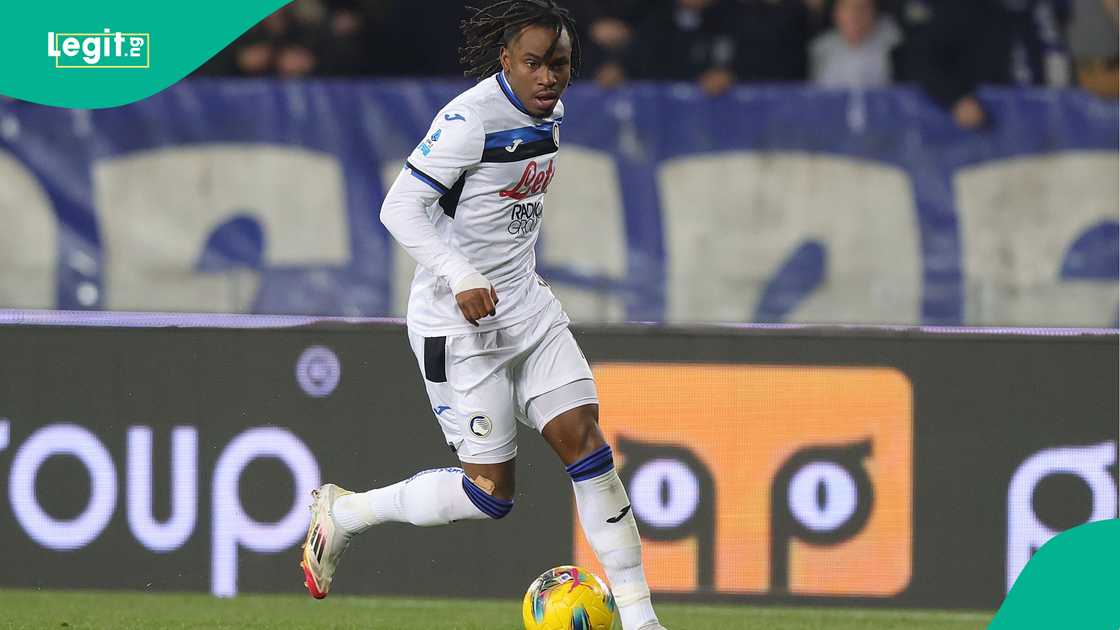 Ademola Lookman, Atalanta, Stadio Carlo Castellani, Empoli, Italy, Serie A. Ademola Lookman, Atalanta, Stadio Carlo Castellani, Empoli, Italy, Serie A.