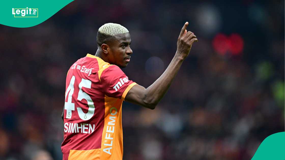 Victor Osimhen, Galatasaray, Istanbul Basaksehir, Turkiye, Super Lig. Victor Osimhen, Galatasaray, Istanbul Basaksehir, Turkiye, Super Lig.