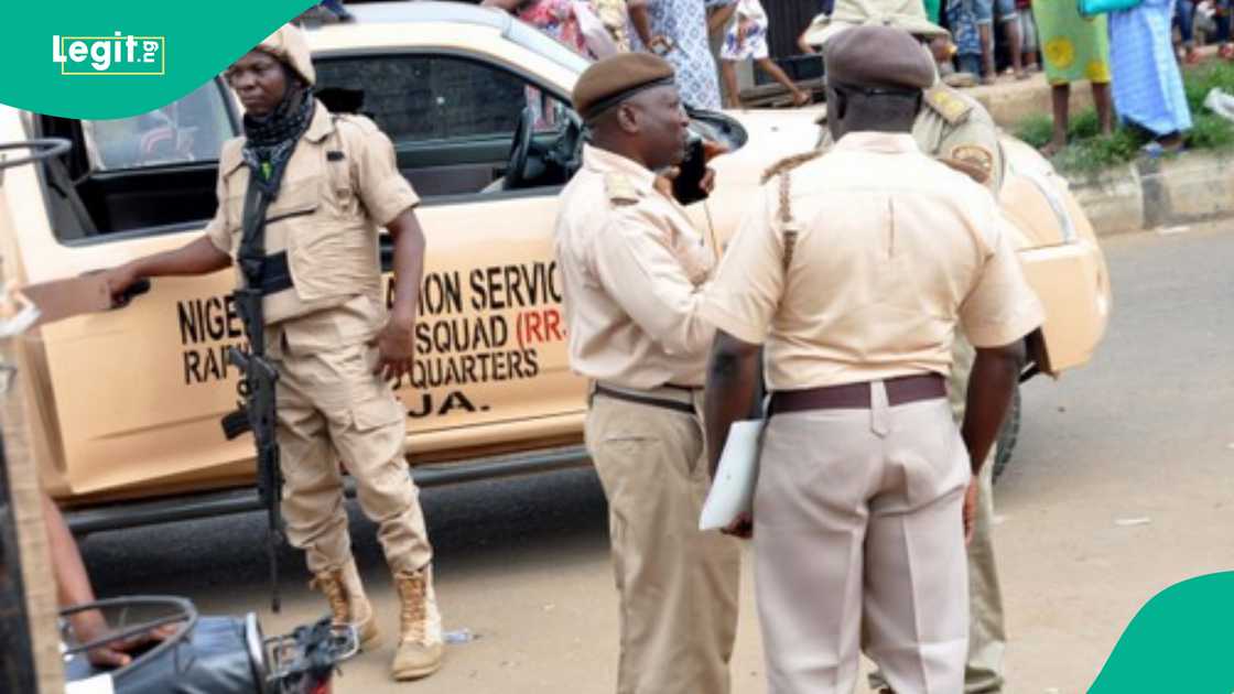 Angry Youths Burn Down Immigration Office in Lagos