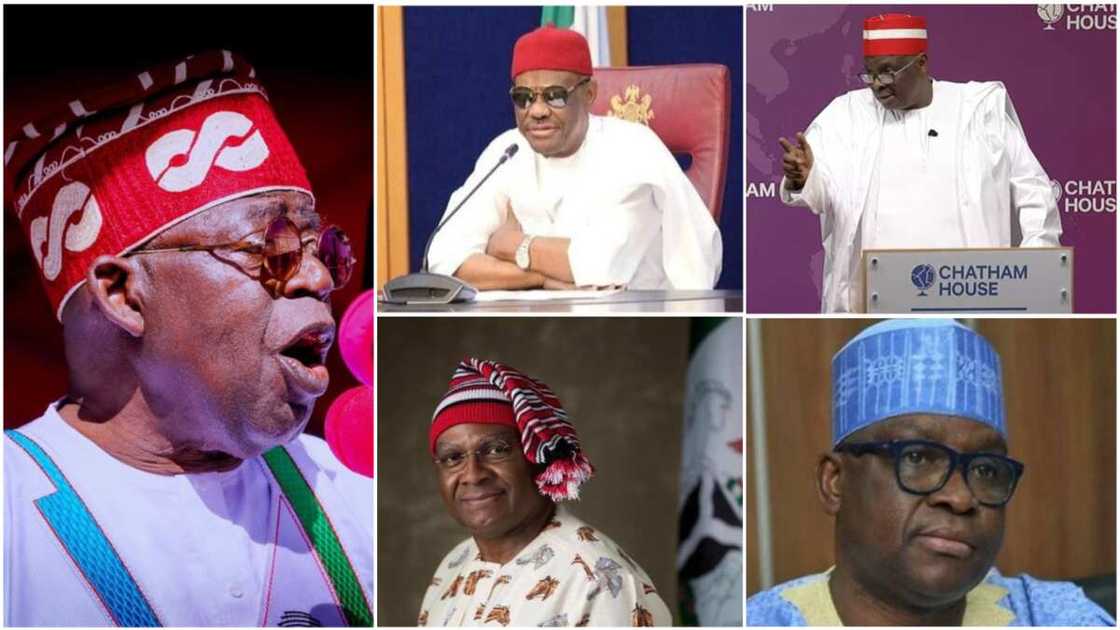 Bola Tinubu/Rabiu Kwankwaso/Nyesom Wike/Chimaroke Nnamani/Ayodele Fayode/Reno Omokri/Lamidi Apapa