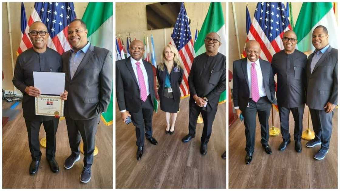 Peter Obi, Dallas, Texas, Eric Johnson, 2023 presidential election, Labour Party, USA Peter Obi, Dallas, Texas, Eric Johnson, 2023 presidential election, Labour Party, USA