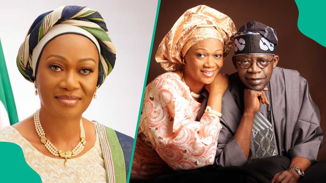 Oluremi Tinubu defends President Bola Tinubu amid economic hardship, said his husband not responsible for Nigeria's economic woes.