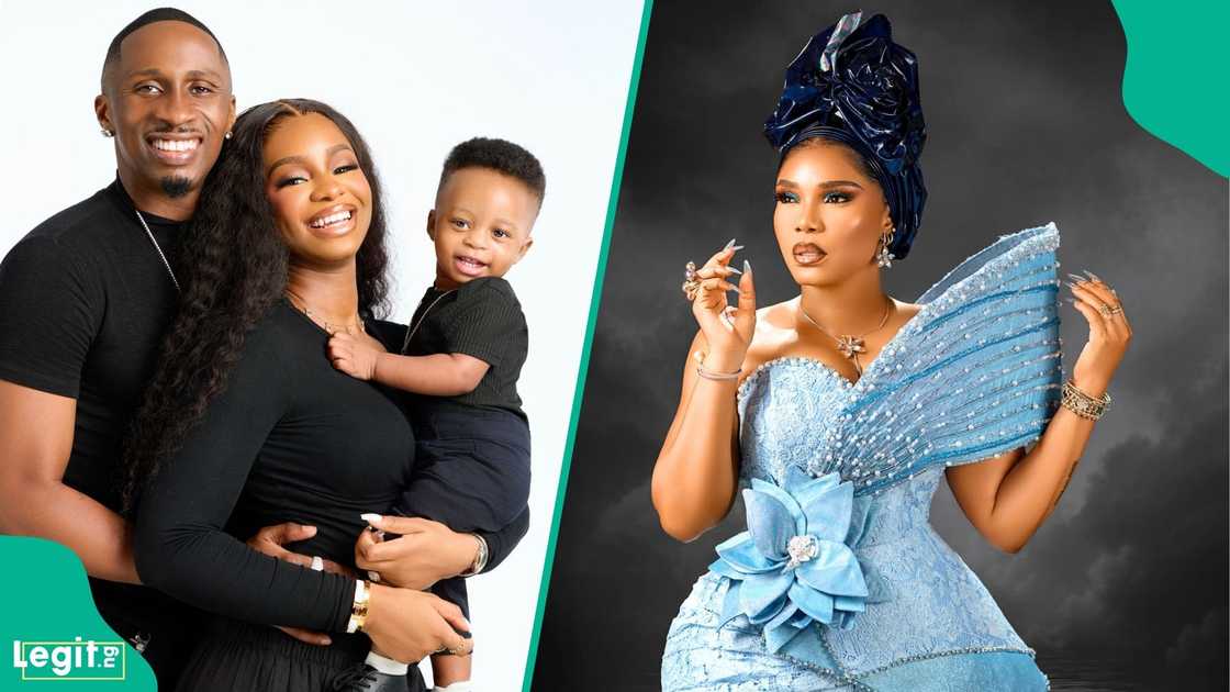 Juma Jux receives gift from mother-in-law Iyabo Ojo as wife Priscilla Ojo intervenes Juma Jux receives gift from mother-in-law Iyabo Ojo as wife Priscilla Ojo intervenes