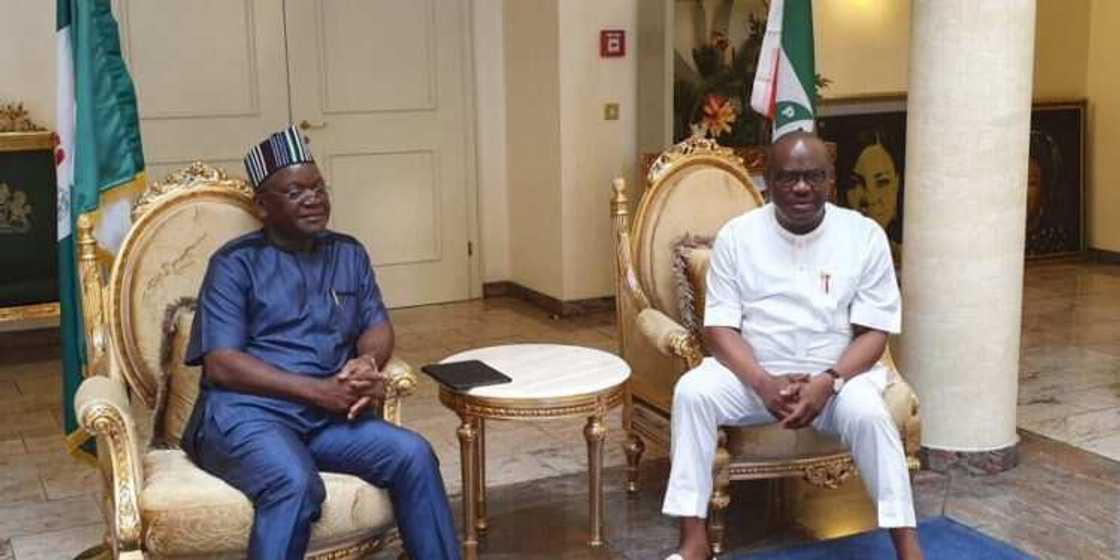 Ortom and Wike