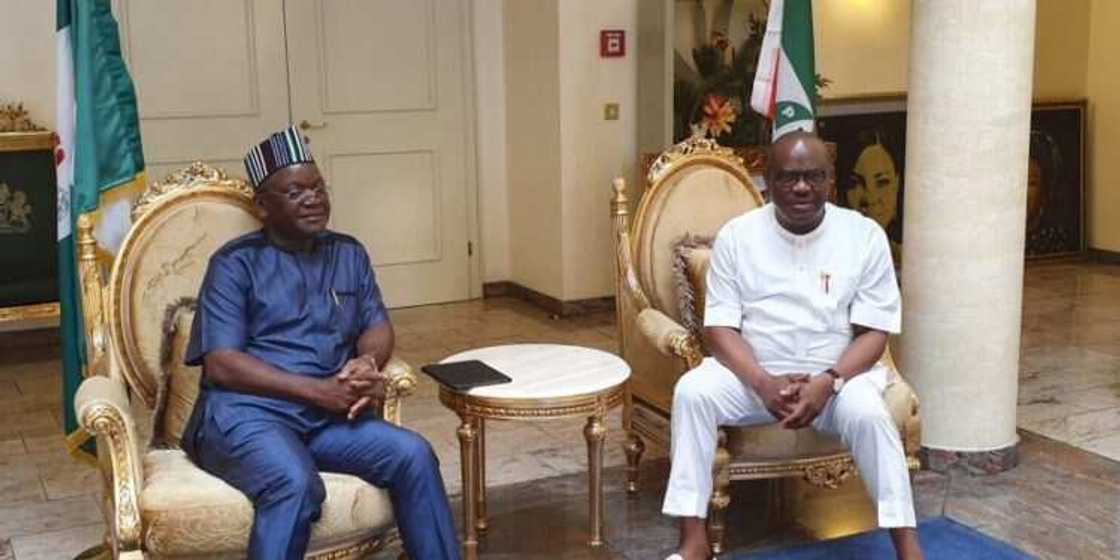 Ortom and Wike Ortom and Wike