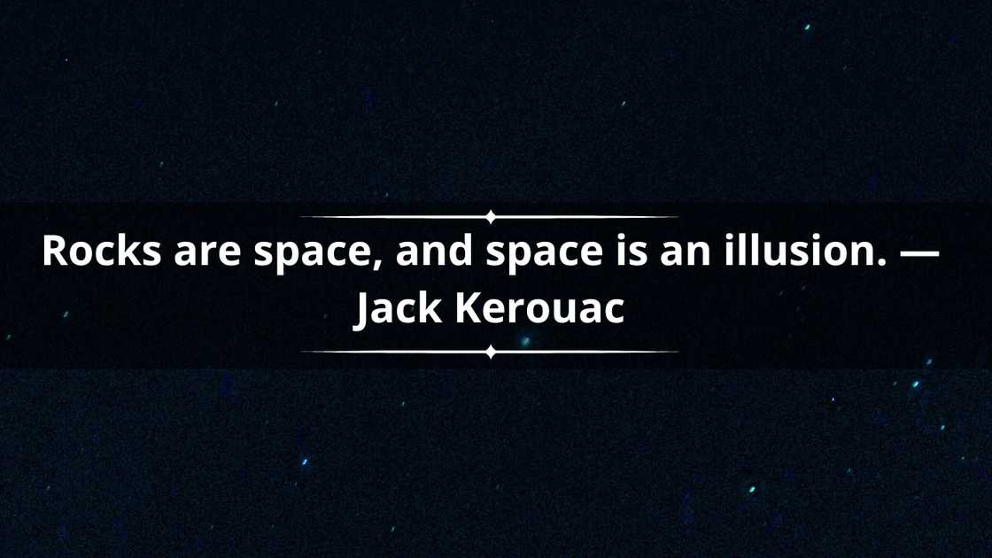 Meaningful space quotes