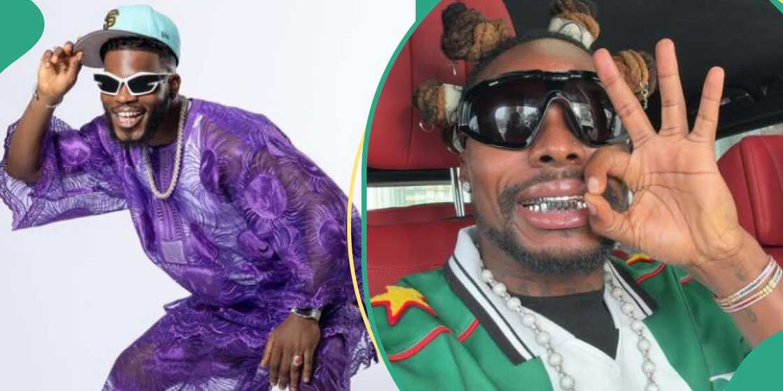 Old video of Asake as Broda Shaggi's backup singer. Old video of Asake as Broda Shaggi's backup singer.