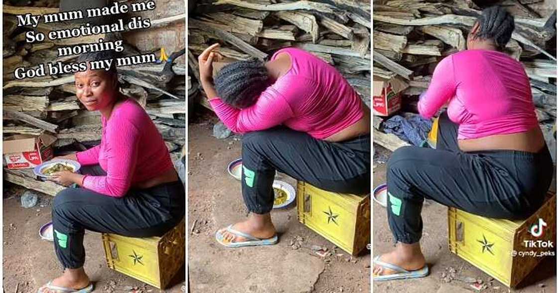 Garri and kernel, mother prays for daughter, supportive daughter Garri and kernel, mother prays for daughter, supportive daughter
