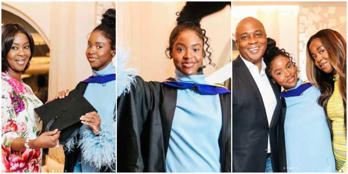 Bukola Saraki's daughter graduates with 2.1 in London Bukola Saraki's daughter graduates with 2.1 in London