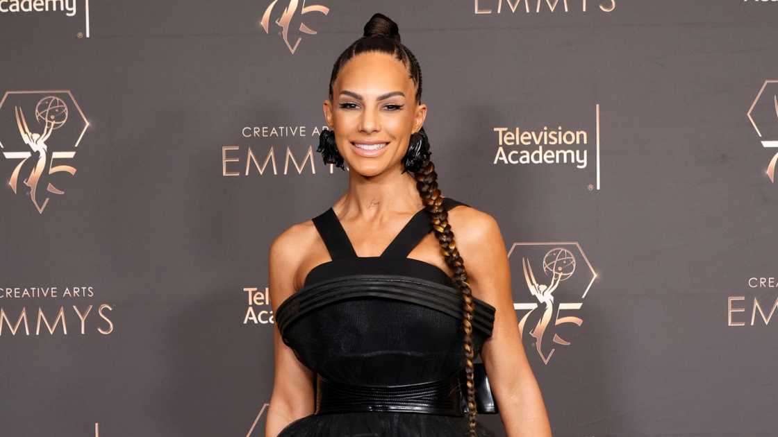 Amanza Smith poses during the 2024 Creative Arts Emmys Amanza Smith poses during the 2024 Creative Arts Emmys