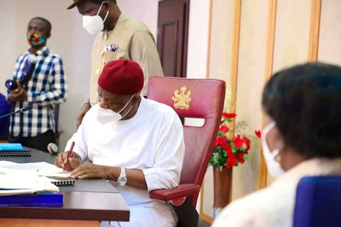 Rivers governor Nyesom Wike Rivers governor Nyesom Wike