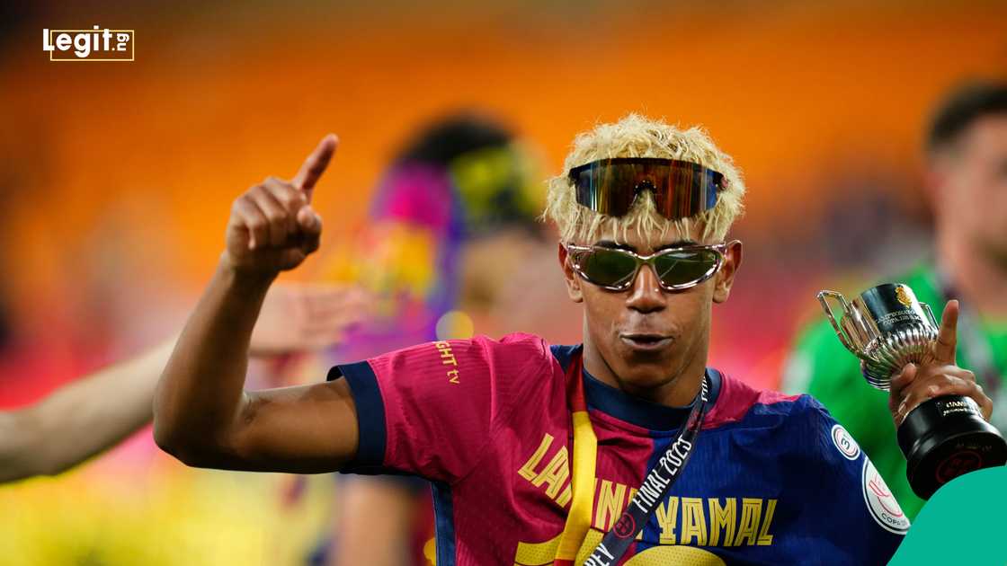 Lamine Yamal, Barcelona, Afrobeats. Lamine Yamal, Barcelona, Afrobeats.