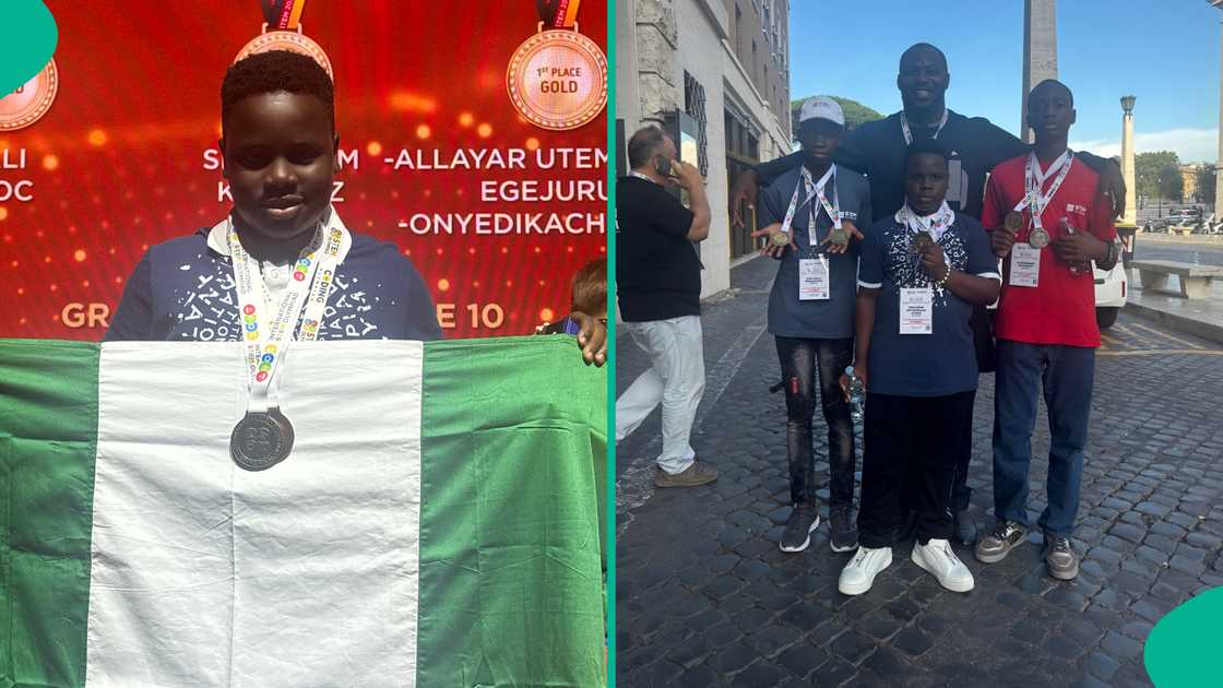 Jubilation as 3 Nigerian students defeat other young minds to win gold medals at the International STEM Olympiad in Rome Jubilation as 3 Nigerian students defeat other young minds to win gold medals at the International STEM Olympiad in Rome