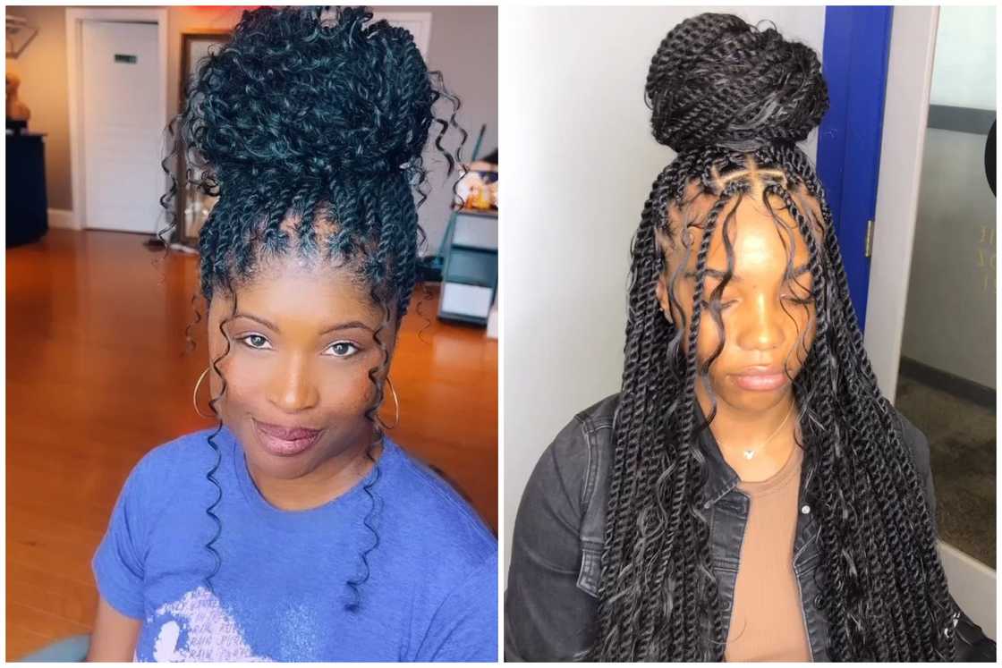 Top Knot Island Twist Top Knot Island Twist