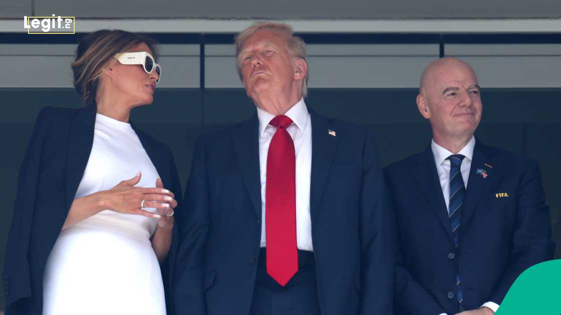 US, Donald Trump, Melania Trump, Gianni Infantino, Chelsea US, Donald Trump, Melania Trump, Gianni Infantino, Chelsea