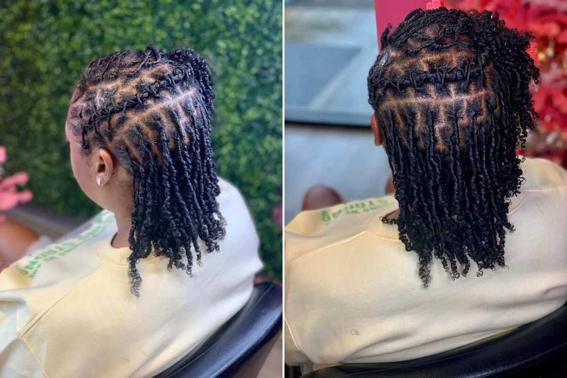 short dreads styles for ladies