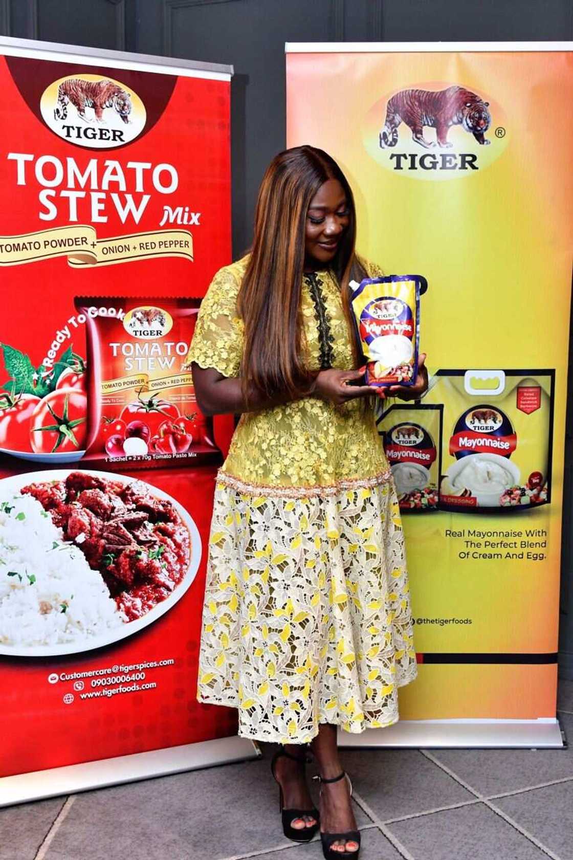 Mercy Johnson-Okojie Bags New Ambassadorial Deal with Tiger Foods Limited Mercy Johnson-Okojie Bags New Ambassadorial Deal with Tiger Foods Limited