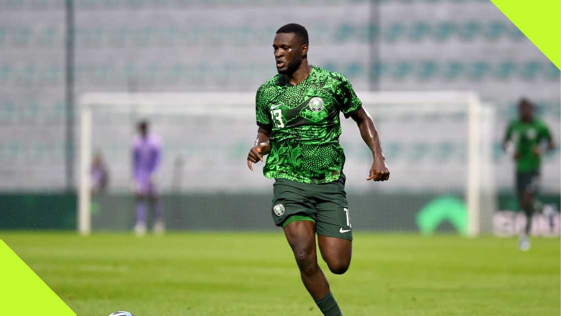 Victor Boniface in action for the Super Eagles of Nigeria Victor Boniface in action for the Super Eagles of Nigeria