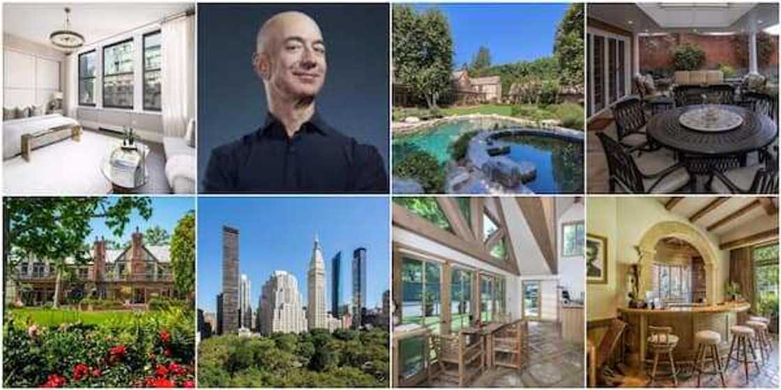 Hotuna da darajar katafaren gidajen Jeff Bezos sun bayyana cewa bashi da tsara Hotuna da darajar katafaren gidajen Jeff Bezos sun bayyana cewa bashi da tsara