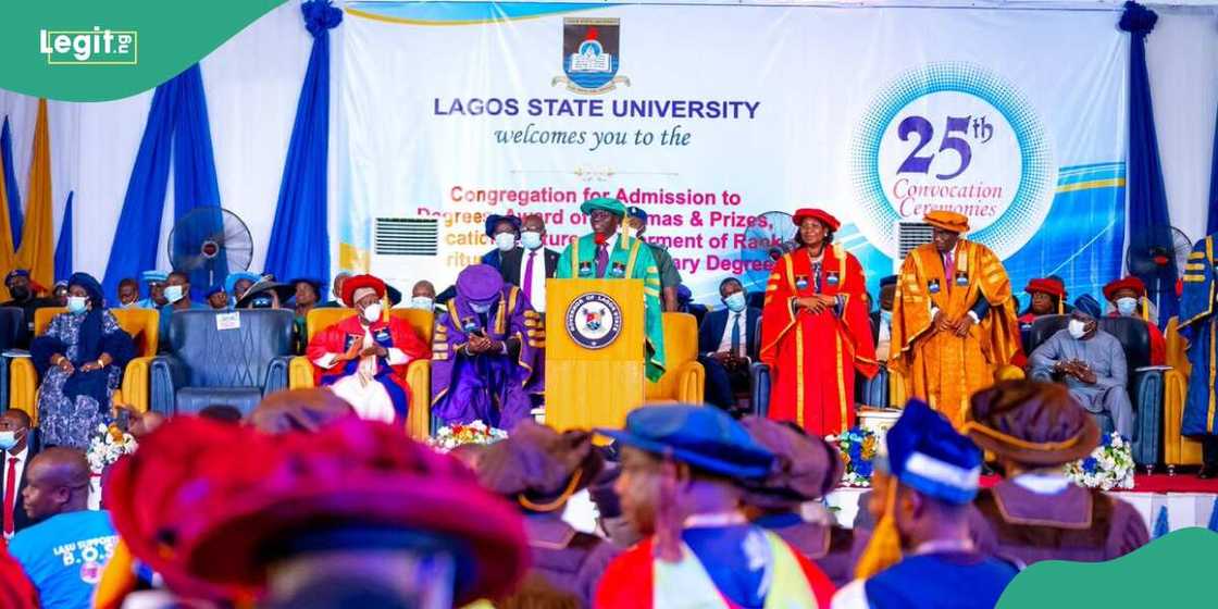 Lagos state university 25th convocation