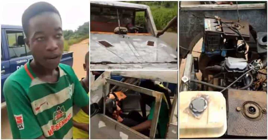 ‘Dan shekara 18 da ya kirkiri mota ‘Dan shekara 18 da ya kirkiri mota