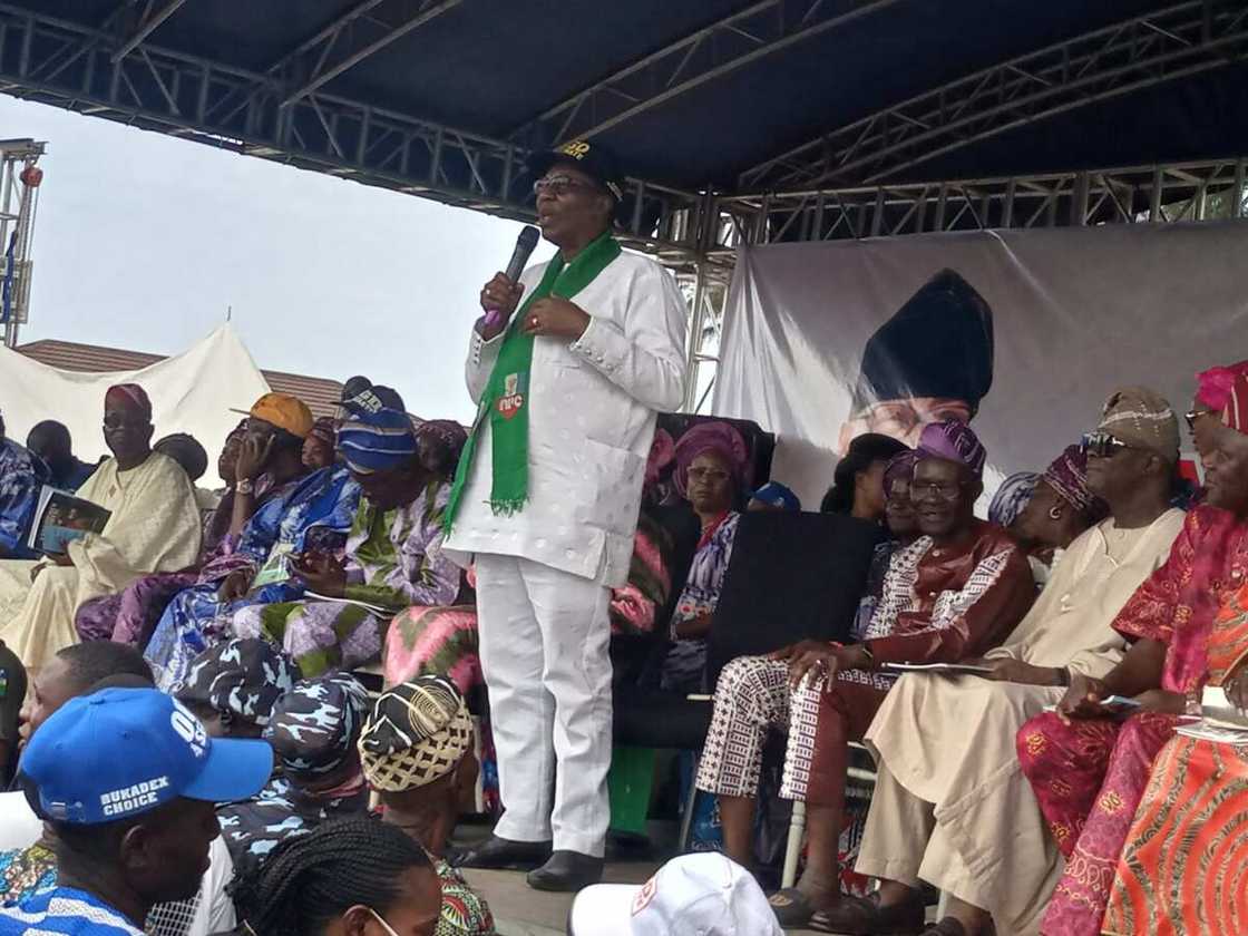 A former governor of Ogun State, Otunba Gbenga Daniel, Asiwaju Ahmed Bola Tinubu, APC, 2023 elections, Ogun state A former governor of Ogun State, Otunba Gbenga Daniel, Asiwaju Ahmed Bola Tinubu, APC, 2023 elections, Ogun state