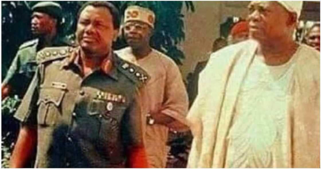 Festus Keyamo, the late MKO Abiola, late General Sani Abacha, President Bola Tinubu Festus Keyamo, the late MKO Abiola, late General Sani Abacha, President Bola Tinubu