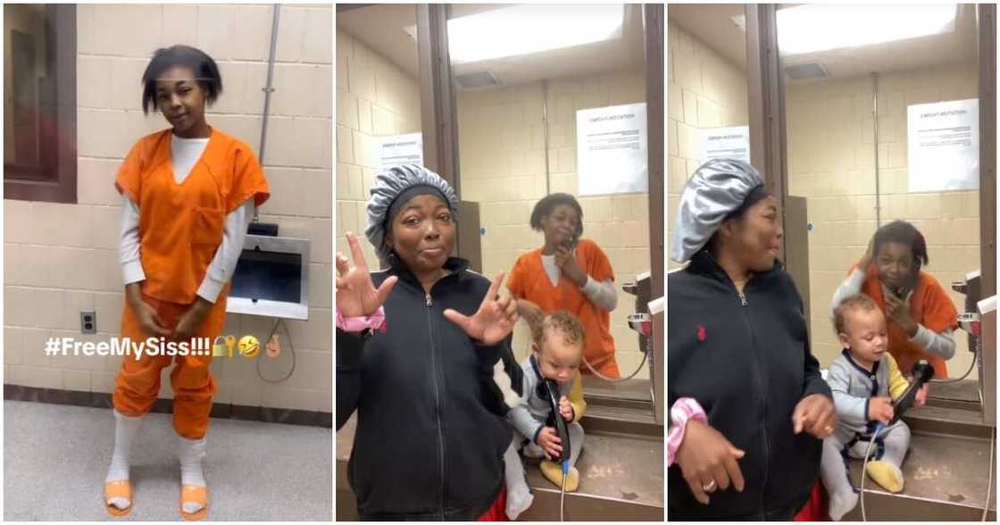 Prison, younger sister, dance Prison, younger sister, dance
